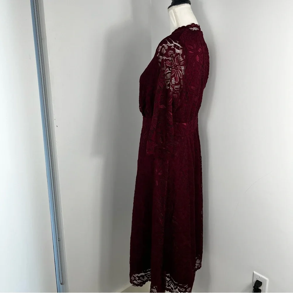 Kiyonna Mademoiselle lace cocktail dress